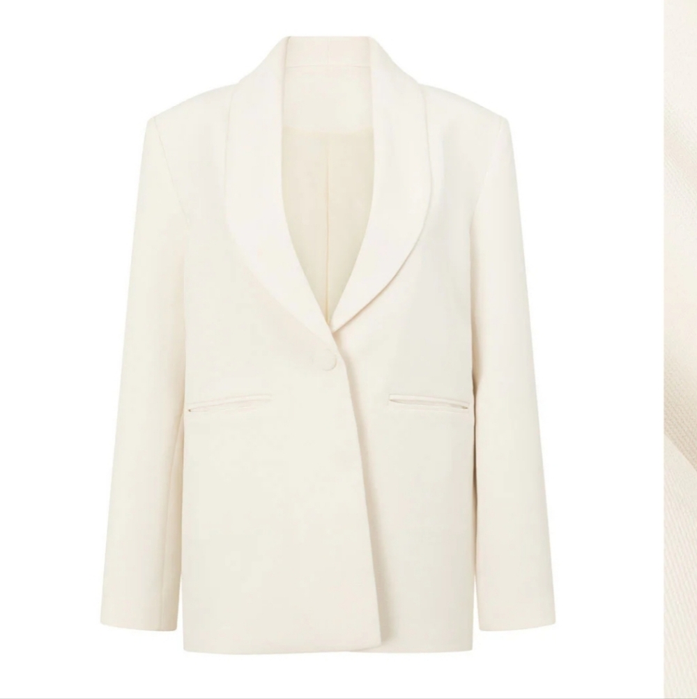 Sabo Skirt Blakey Blazer In White